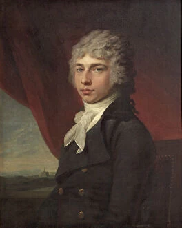 George Grenville Collection: Portrait of a Young Man, c. 1795 (oil on canvas)