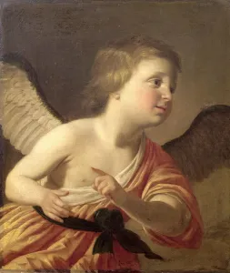Portrait of the young Prince Maurice of Bohemia (1620-53) as Cupid Portrait of the young Prince Maurice of Bohemia (1620-53) as Cupid