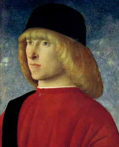 Portrait of a Young Senator, 1485-90 (oil on panel) Portrait of a Young Senator, 1485-90 (oil on panel)