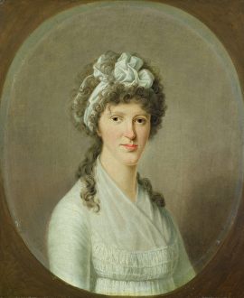 Portrait of a Young Woman, 1799 (oil on canvas) Portrait of a Young Woman, 1799 (oil on canvas)