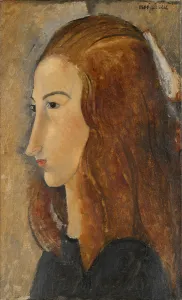 Portrait of a Young Woman, 1918 (oil on canvas) Portrait of a Young Woman, 1918 (oil on canvas)