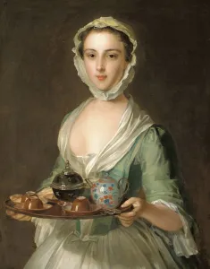 Portrait of a young woman, possibly Hannah, the artist's maid Portrait of a young woman, possibly Hannah, the artist's maid