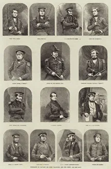 Portraits of Captain Sir John Franklin, and his Crew (engraving) Portraits of Captain Sir John Franklin, and his Crew (engraving)