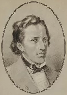 Portraits of Composers: Chopin (litho)