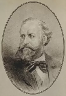 Gordon Ross Gallery: Portraits of Composers: Gounod (litho)