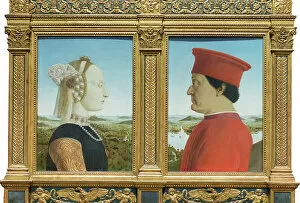 Sponsor Gallery: Portraits of the duke and duchess of Urbino, Federico da Montefeltro and Battista Sforza