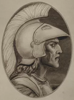 Portraits of Famous Men: Alexander the Great (litho)