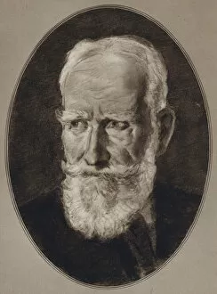 Gordon Ross Gallery: Portraits of Famous Men: George Bernard Shaw (litho)