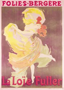 Poster advertising Loie Fuller (1862-1928) at the Folies Bergere, 1897 (colour litho) Poster advertising Loie Fuller (1862-1928) at the Folies Bergere, 1897 (colour litho)