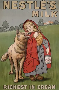 Poster advertising Nestle's milk, 1900 (colour litho) Poster advertising Nestle's milk, 1900 (colour litho)