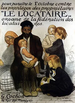 Poster of presentation of the Federation of Tenants, Paris 1913 (poster) Poster of presentation of the Federation of Tenants, Paris 1913 (poster)