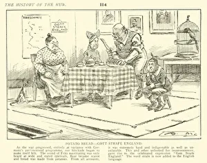 Potato Bread, Gott Strafe England (engraving) Potato Bread, Gott Strafe England (engraving)