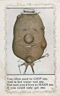 Potato (colour litho)