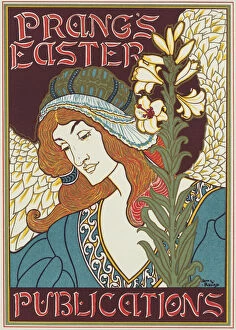 Prang's Easter Publications, 1895 (lithography)
