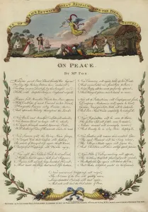 Preliminaries of peace between Great Britain and the French Republic (engraving) Preliminaries of peace between Great Britain and the French Republic (engraving)