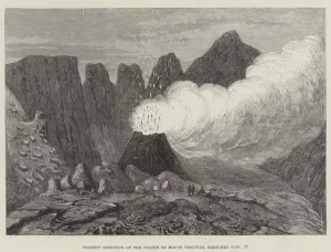 Present Condition of the Crater of Mount Vesuvius (engraving) Present Condition of the Crater of Mount Vesuvius (engraving)