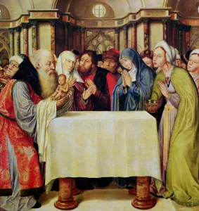 Presentation of Christ in the Temple (oil on panel) Presentation of Christ in the Temple (oil on panel)