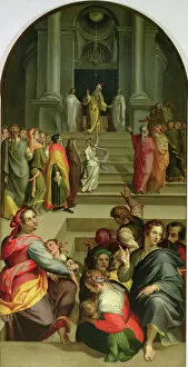 Religious Personality Gallery: The Presentation of Mary, 1583 (oil on canvas)