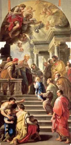 The Presentation of the Virgin at the Temple (oil on canvas) The Presentation of the Virgin at the Temple (oil on canvas)