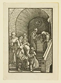 The Presentation of the Virgin in the Temple (woodcut) The Presentation of the Virgin in the Temple (woodcut)