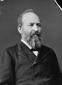 President James Garfield, 1870-80 (b/w photo) President James Garfield, 1870-80 (b/w photo)