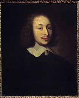 Presume portrait of Blaise Pascal (1623-1662) scholar and writer Anonymous painting Presume portrait of Blaise Pascal (1623-1662) scholar and writer Anonymous painting