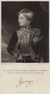 Prince George-Frederick-Alexander-Charles-Ernest-Augustus of Cumberland (engraving) Prince George-Frederick-Alexander-Charles-Ernest-Augustus of Cumberland (engraving)
