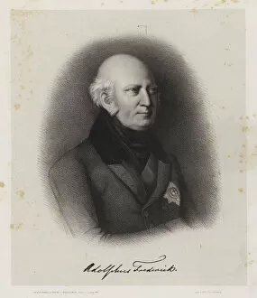 Prince Adolphus, Duke of Cambridge, 1837 (litho)