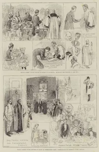 Prince Albert Victor Edward of Wales in the City of London (engraving) Prince Albert Victor Edward of Wales in the City of London (engraving)