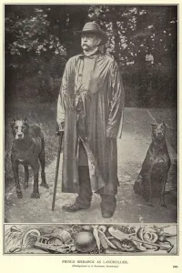 Prince Bismarck as landholder (b/w photo) Prince Bismarck as landholder (b/w photo)