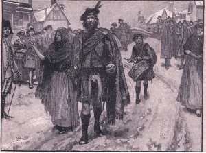 Prince Charlie's vanguard at Manchester AD 1745 Prince Charlie's vanguard at Manchester AD 1745