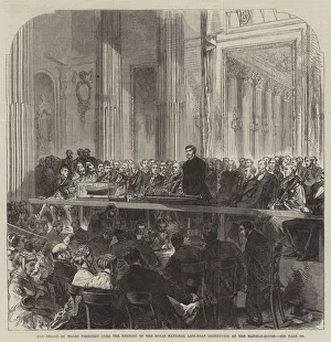 The Prince of Wales presiding over the Meeting of the Royal National Life-Boat Institution at the Mansion-House The Prince of Wales presiding over the Meeting of the Royal National Life-Boat Institution at the Mansion-House