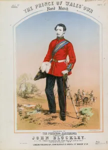 The Prince of Wales's Own Band March (colour litho) The Prince of Wales's Own Band March (colour litho)