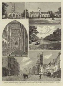 Chestnut Avenue Gallery: The Prince of Waless Visit to Cirencester (engraving)