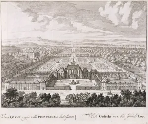 A princely palace, from Admirandorum Quadruplex Spectaculum A princely palace, from Admirandorum Quadruplex Spectaculum