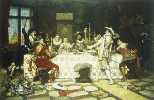 The Prince's Birthday Party, 1886 (oil on canvas) The Prince's Birthday Party, 1886 (oil on canvas)