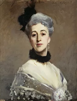 Princess de Beaumont, (oil on canvas)