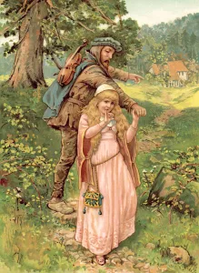 The Princess and the Beggar-Man (chromolitho) The Princess and the Beggar-Man (chromolitho)