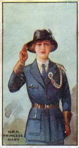 Princess Mary, President of the Girl Guides, 1923 (colour litho) Princess Mary, President of the Girl Guides, 1923 (colour litho)