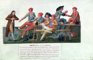 Prison Tribunal of 2 & 3 September, 1792 (gouache on card) Prison Tribunal of 2 & 3 September, 1792 (gouache on card)