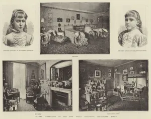 Private Apartments of the Two Young Princesses, Cumberland Lodge (engraving) Private Apartments of the Two Young Princesses, Cumberland Lodge (engraving)