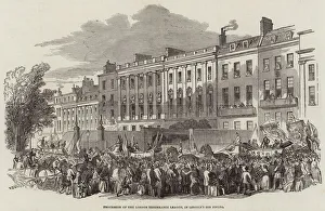 Procession of the London Temperance League, in Lincoln's Inn Fields (engraving) Procession of the London Temperance League, in Lincoln's Inn Fields (engraving)