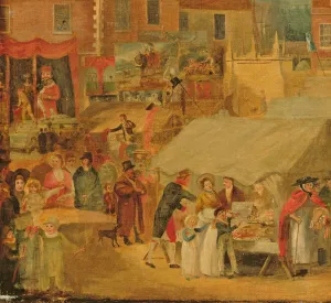 The Procession (oil on canvas) (detail of 135582) The Procession (oil on canvas) (detail of 135582)