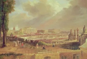 Proclamation of the Second French Republic, Place de la Concorde, February 24, 1848 Proclamation of the Second French Republic, Place de la Concorde, February 24, 1848