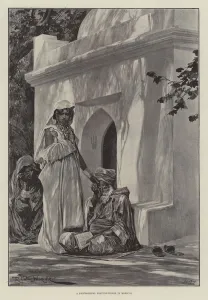 A Professional Fortune-Teller in Morocco (engraving) A Professional Fortune-Teller in Morocco (engraving)