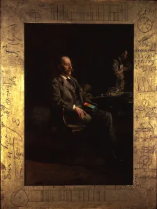 Professor Henry A. Rowland, 1897 (oil on canvas) Professor Henry A. Rowland, 1897 (oil on canvas)