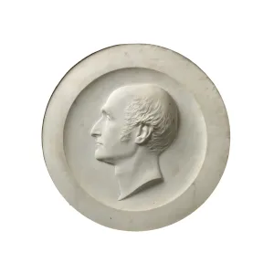 Profile portrait of Revd Dr Henry Wellesley, 1856 (carrara marble) Profile portrait of Revd Dr Henry Wellesley, 1856 (carrara marble)