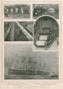 The progress of science in the Victorian era (photogravure) The progress of science in the Victorian era (photogravure)