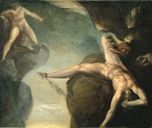 Romantic Era Gallery: Prometheus Freed by Hercules, 1781-1785 (oil on canvas)