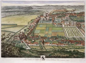 The prospect of Nottingham from the East engraved by Johannes Kip (c The prospect of Nottingham from the East engraved by Johannes Kip (c